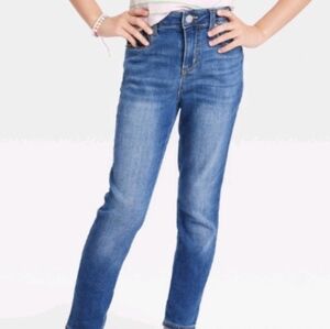 Girl's Ultimate Stretch Skinny Pants With Belt - Cat & Jack - Size 14